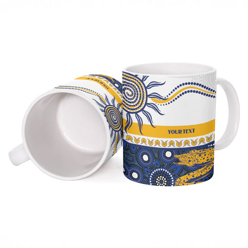 Eels NAIDOC Week Personalised Ceramic Mug Aboriginal Torres Strait Islanders Vibe