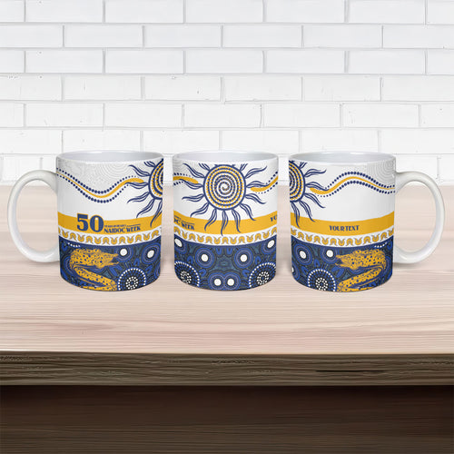 Eels NAIDOC Week Personalised Ceramic Mug Aboriginal Torres Strait Islanders Vibe