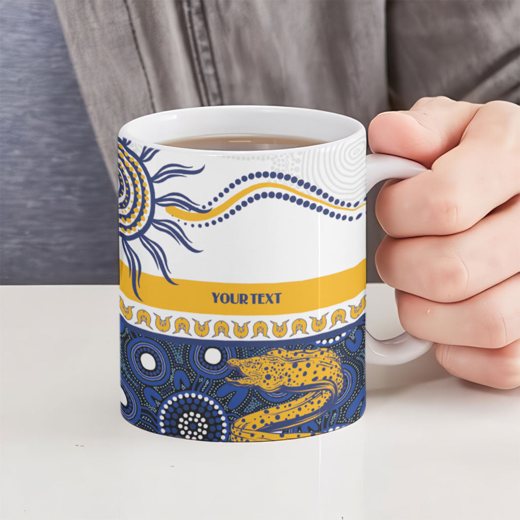 Eels NAIDOC Week Personalised Ceramic Mug Aboriginal Torres Strait Islanders Vibe