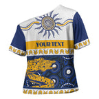 Eels NAIDOC Week Personalised Cross Shoulder Shirt Aboriginal Torres Strait Islanders Vibe
