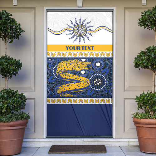 Eels NAIDOC Week Personalised Door Cover Aboriginal Torres Strait Islanders Vibe