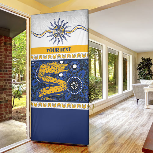 Eels NAIDOC Week Personalised Door Cover Aboriginal Torres Strait Islanders Vibe