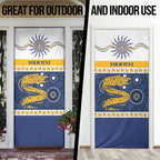 Eels NAIDOC Week Personalised Door Cover Aboriginal Torres Strait Islanders Vibe