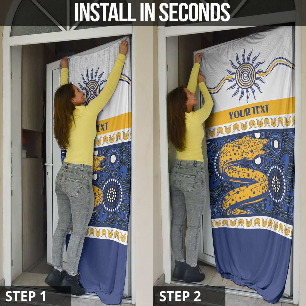 Eels NAIDOC Week Personalised Door Cover Aboriginal Torres Strait Islanders Vibe