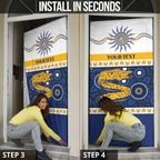 Eels NAIDOC Week Personalised Door Cover Aboriginal Torres Strait Islanders Vibe