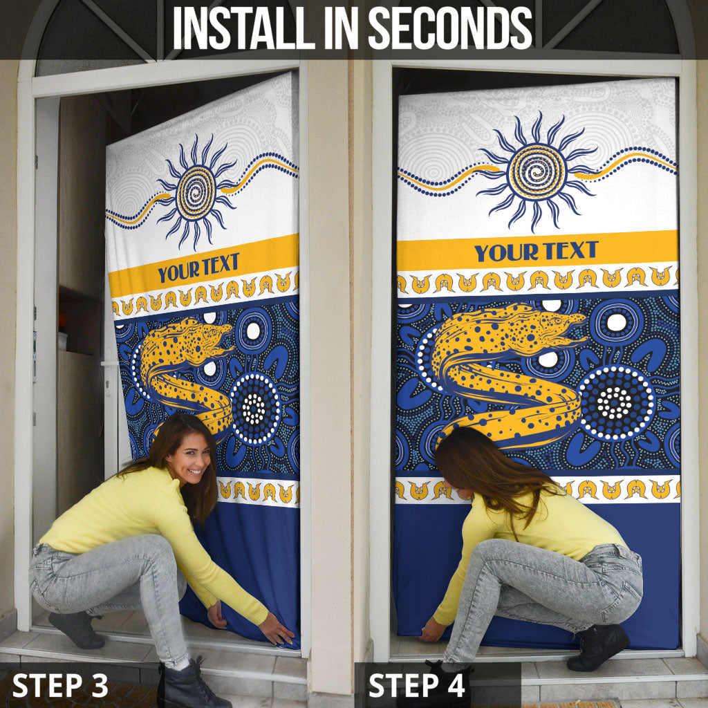 Eels NAIDOC Week Personalised Door Cover Aboriginal Torres Strait Islanders Vibe