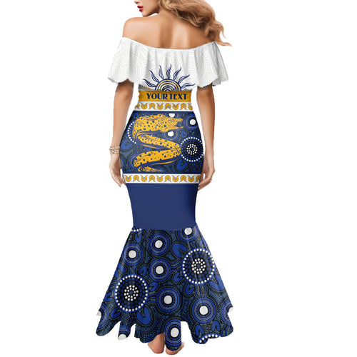 Eels NAIDOC Week Personalised Family Matching Mermaid Dress and Hawaiian Shirt Aboriginal Torres Strait Islanders Vibe