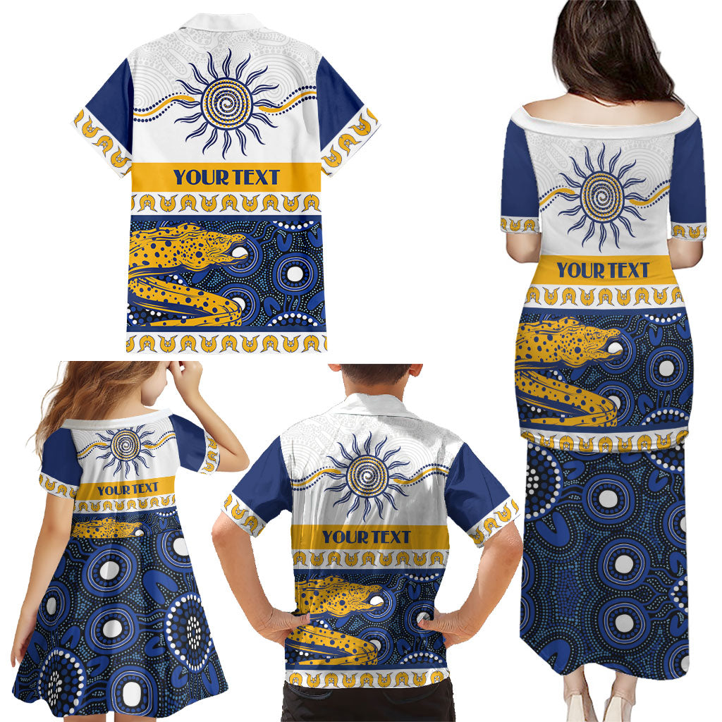 Eels NAIDOC Week Personalised Family Matching Puletasi and Hawaiian Shirt Aboriginal Torres Strait Islanders Vibe
