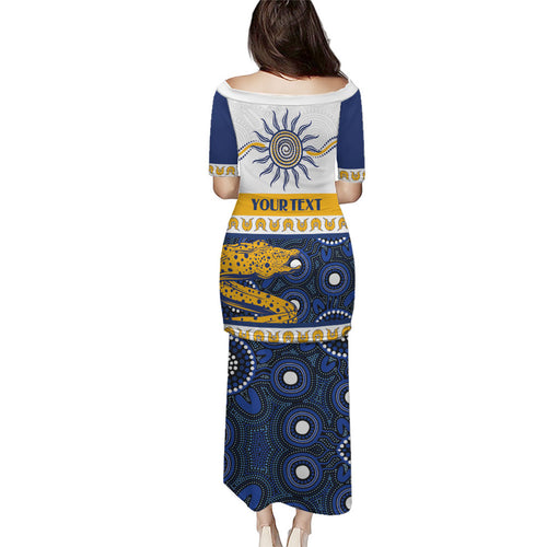 Eels NAIDOC Week Personalised Family Matching Puletasi and Hawaiian Shirt Aboriginal Torres Strait Islanders Vibe