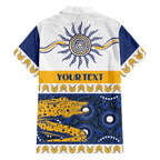 Eels NAIDOC Week Personalised Family Matching Summer Maxi Dress and Hawaiian Shirt Aboriginal Torres Strait Islanders Vibe