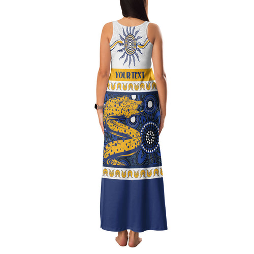Eels NAIDOC Week Personalised Family Matching Tank Maxi Dress and Hawaiian Shirt Aboriginal Torres Strait Islanders Vibe