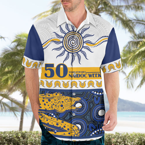 Eels NAIDOC Week Personalised Hawaiian Shirt Aboriginal Torres Strait Islanders Vibe