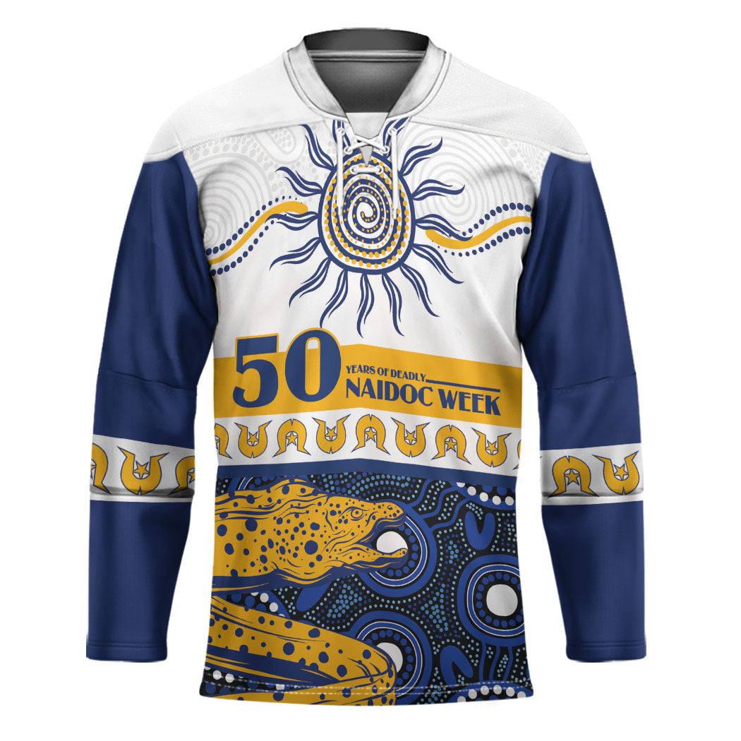 Eels NAIDOC Week Personalised Hockey Jersey Aboriginal Torres Strait Islanders Vibe