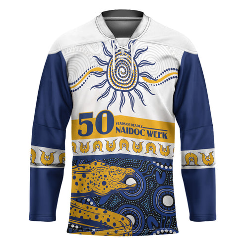 Eels NAIDOC Week Personalised Hockey Jersey Aboriginal Torres Strait Islanders Vibe