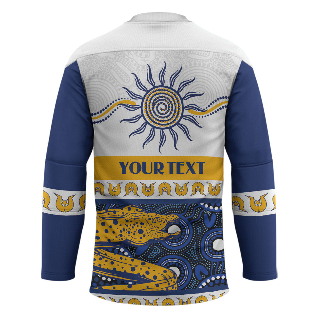 Eels NAIDOC Week Personalised Hockey Jersey Aboriginal Torres Strait Islanders Vibe