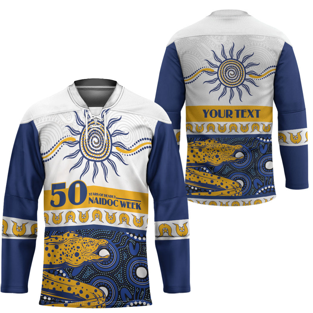 Eels NAIDOC Week Personalised Hockey Jersey Aboriginal Torres Strait Islanders Vibe