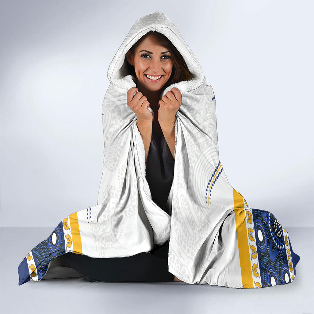 Eels NAIDOC Week Hooded Blanket Aboriginal Torres Strait Islanders Vibe