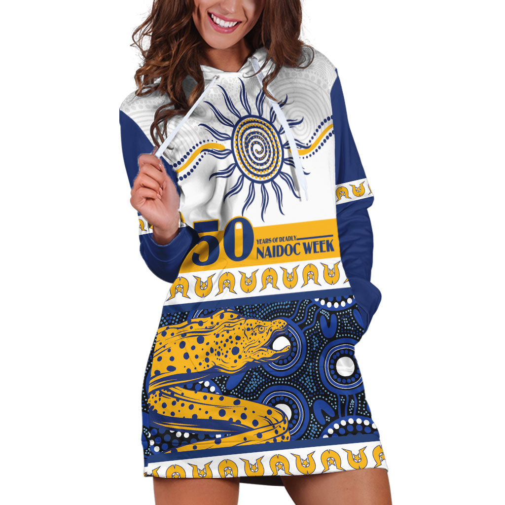 Eels NAIDOC Week Personalised Hoodie Dress Aboriginal Torres Strait Islanders Vibe
