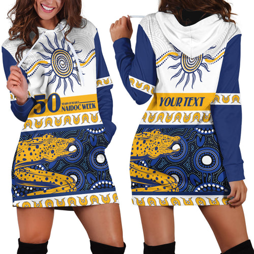 Eels NAIDOC Week Personalised Hoodie Dress Aboriginal Torres Strait Islanders Vibe