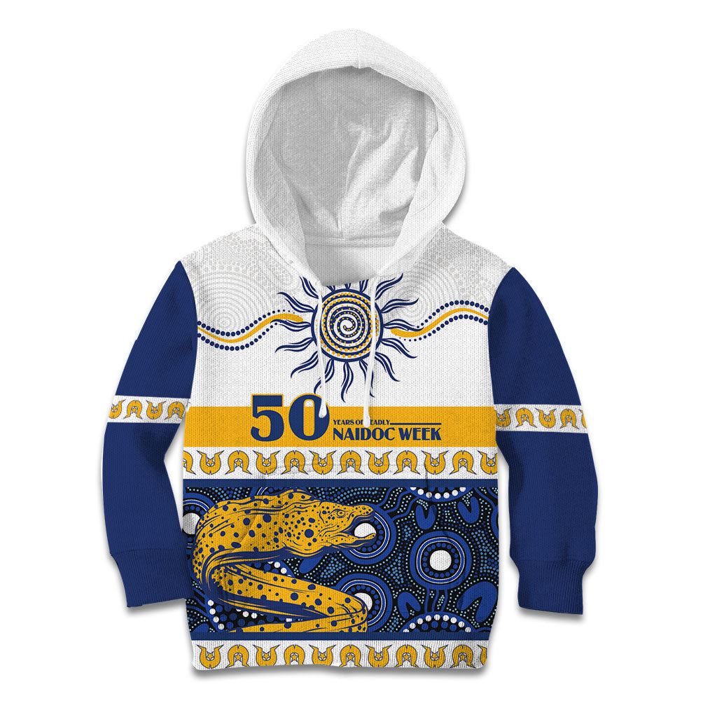 Eels NAIDOC Week Personalised Kid Hoodie Aboriginal Torres Strait Islanders Vibe