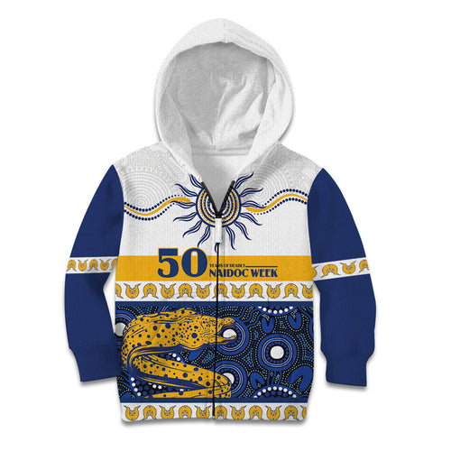 Eels NAIDOC Week Personalised Kid Hoodie Aboriginal Torres Strait Islanders Vibe