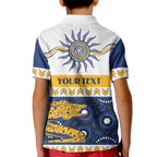 Eels NAIDOC Week Personalised Kid Polo Shirt Aboriginal Torres Strait Islanders Vibe