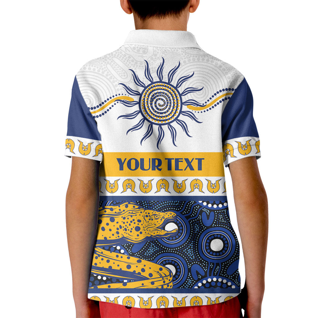 Eels NAIDOC Week Personalised Kid Polo Shirt Aboriginal Torres Strait Islanders Vibe