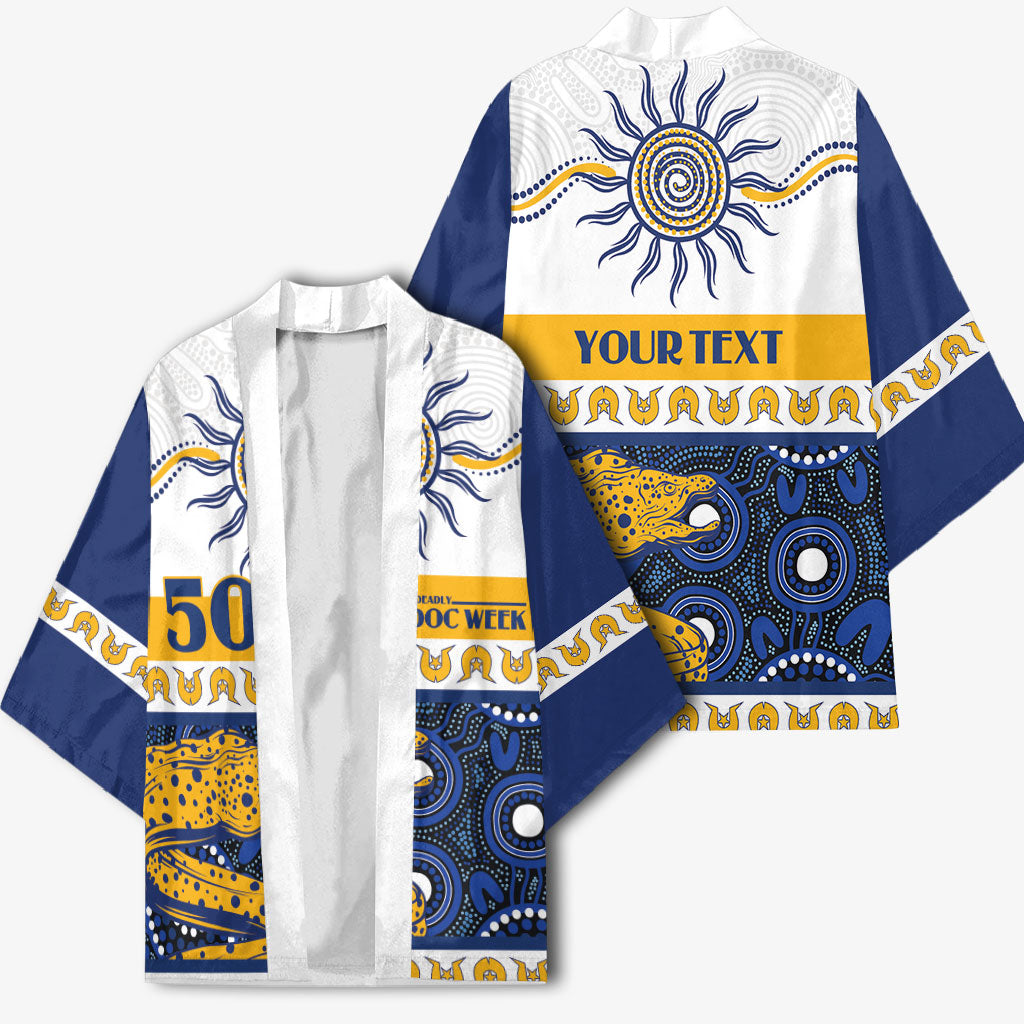 Eels NAIDOC Week Personalised Kimono Aboriginal Torres Strait Islanders Vibe