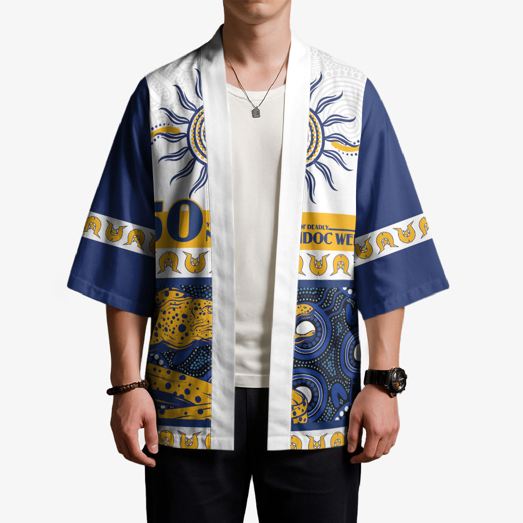 Eels NAIDOC Week Personalised Kimono Aboriginal Torres Strait Islanders Vibe