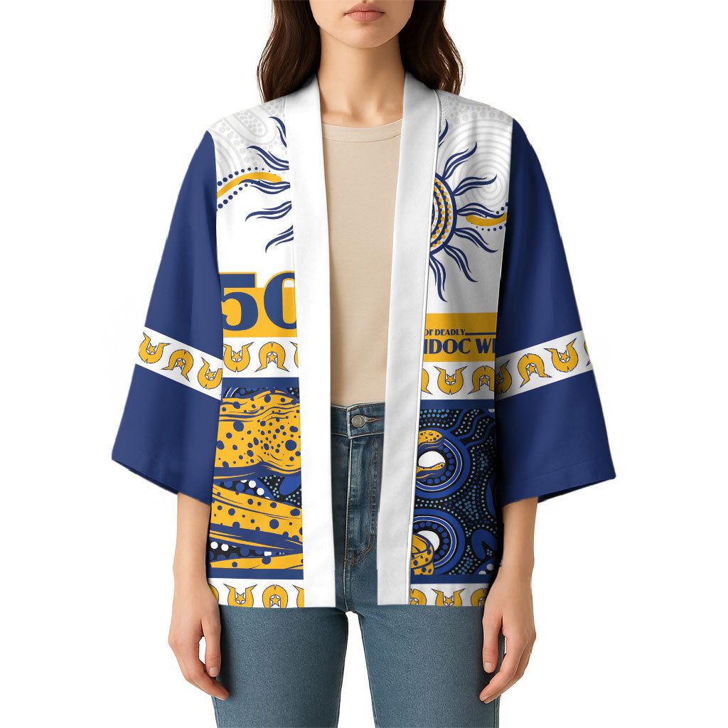Eels NAIDOC Week Personalised Kimono Aboriginal Torres Strait Islanders Vibe