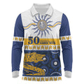 Eels NAIDOC Week Personalised Long Sleeve Polo Shirt Aboriginal Torres Strait Islanders Vibe