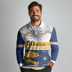 Eels NAIDOC Week Personalised Long Sleeve Polo Shirt Aboriginal Torres Strait Islanders Vibe