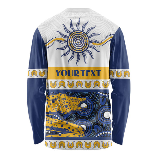 Eels NAIDOC Week Personalised Long Sleeve Shirt Aboriginal Torres Strait Islanders Vibe