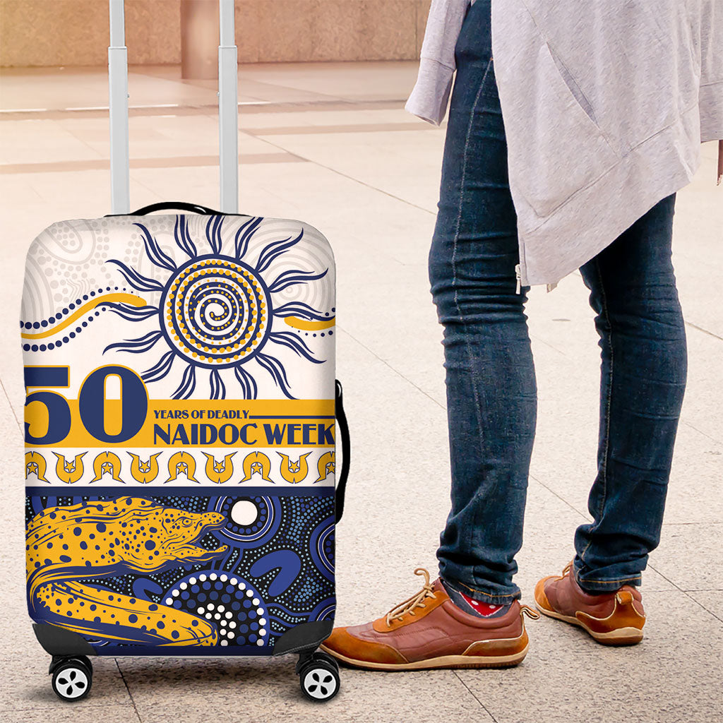 Eels NAIDOC Week Luggage Cover Aboriginal Torres Strait Islanders Vibe