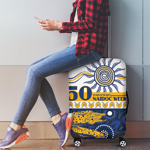 Eels NAIDOC Week Luggage Cover Aboriginal Torres Strait Islanders Vibe