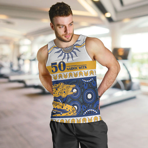 Eels NAIDOC Week Personalised Men Tank Top Aboriginal Torres Strait Islanders Vibe