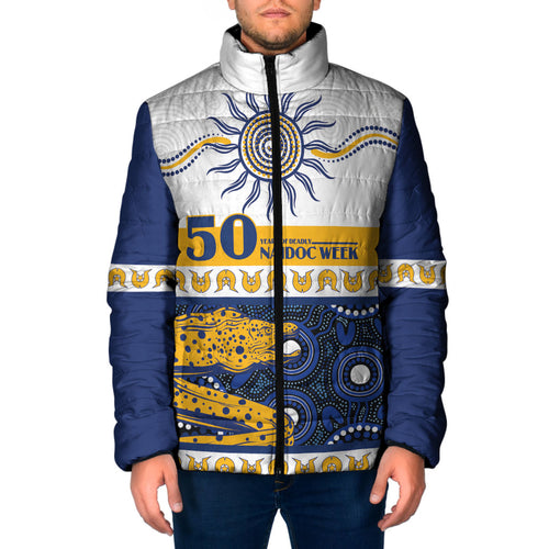 Eels NAIDOC Week Personalised Padded Jacket Aboriginal Torres Strait Islanders Vibe