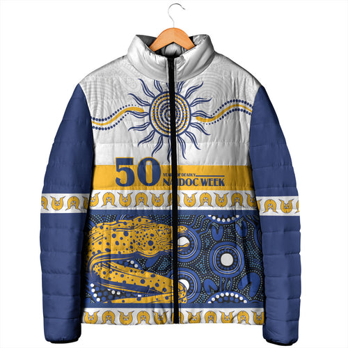 Eels NAIDOC Week Personalised Padded Jacket Aboriginal Torres Strait Islanders Vibe