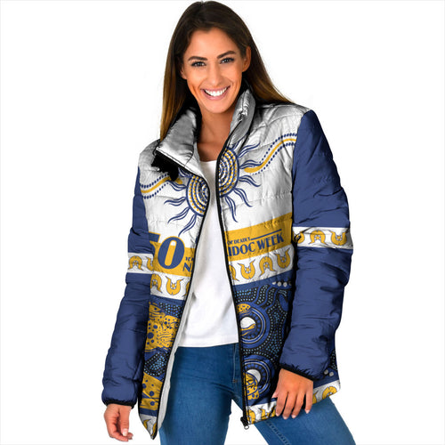 Eels NAIDOC Week Personalised Padded Jacket Aboriginal Torres Strait Islanders Vibe