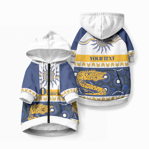 Eels NAIDOC Week Personalised Pet Hoodie Aboriginal Torres Strait Islanders Vibe