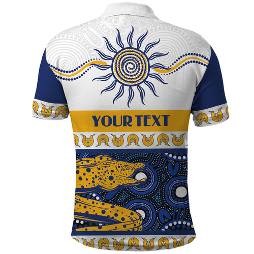 Eels NAIDOC Week Personalised Polo Shirt Aboriginal Torres Strait Islanders Vibe