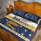 Eels NAIDOC Week Quilt Bed Set Aboriginal Torres Strait Islanders Vibe