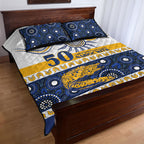 Eels NAIDOC Week Quilt Bed Set Aboriginal Torres Strait Islanders Vibe