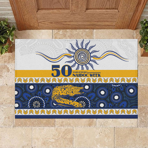 Eels NAIDOC Week Rubber Doormat Aboriginal Torres Strait Islanders Vibe