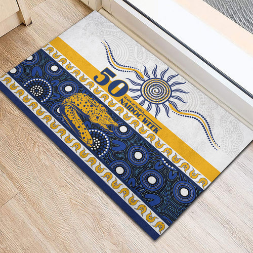 Eels NAIDOC Week Rubber Doormat Aboriginal Torres Strait Islanders Vibe
