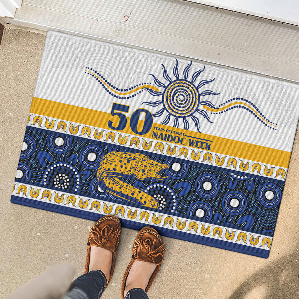 Eels NAIDOC Week Rubber Doormat Aboriginal Torres Strait Islanders Vibe