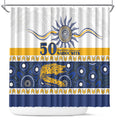 Eels NAIDOC Week Shower Curtain Aboriginal Torres Strait Islanders Vibe