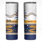 Eels NAIDOC Week Personalised Skinny Tumbler Aboriginal Torres Strait Islanders Vibe