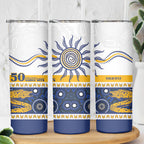 Eels NAIDOC Week Personalised Skinny Tumbler Aboriginal Torres Strait Islanders Vibe