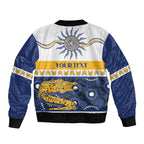 Eels NAIDOC Week Personalised Sleeve Zip Bomber Jacket Aboriginal Torres Strait Islanders Vibe